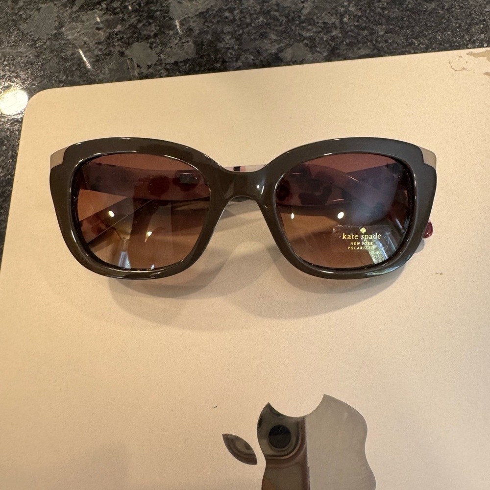 Kate Spade Black and Brown Sunglasses